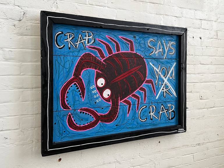 Original Expressionism Animal Painting by Frank Willems