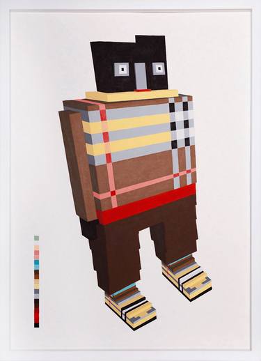 Original Portraiture Architecture Paintings by Harrison Tobon