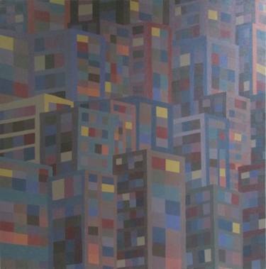 Original Art Deco Abstract Paintings by Harrison Tobon