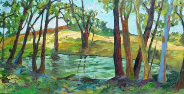 Original Fine Art Landscape Paintings by Martha Holden