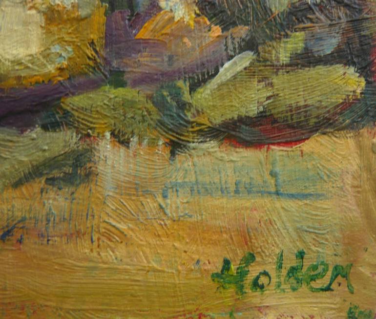 Original Abstract Landscape Painting by Martha Holden