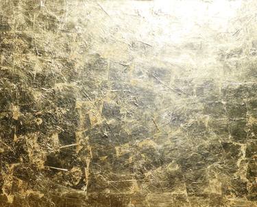 Monumental, Contemporary "Gold" Gold Leaf Canvas  2074 thumb