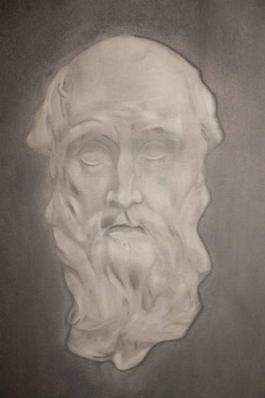Plaster cast drawing of St. Jerome thumb
