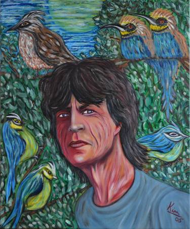 Original Impressionism Portrait Paintings by Kim Roebuck