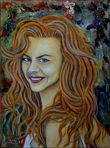 Original Impressionism Portrait Paintings by Kim Roebuck