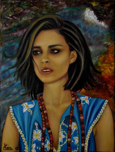 Original Portrait Paintings by Kim Roebuck