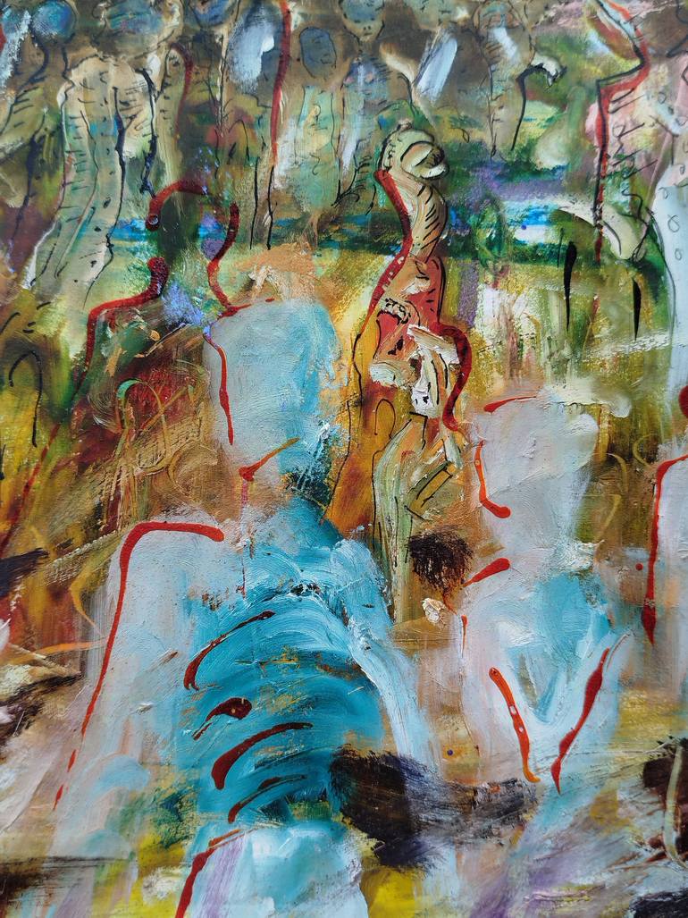Original Abstract Landscape Painting by Pearse  Gilmore