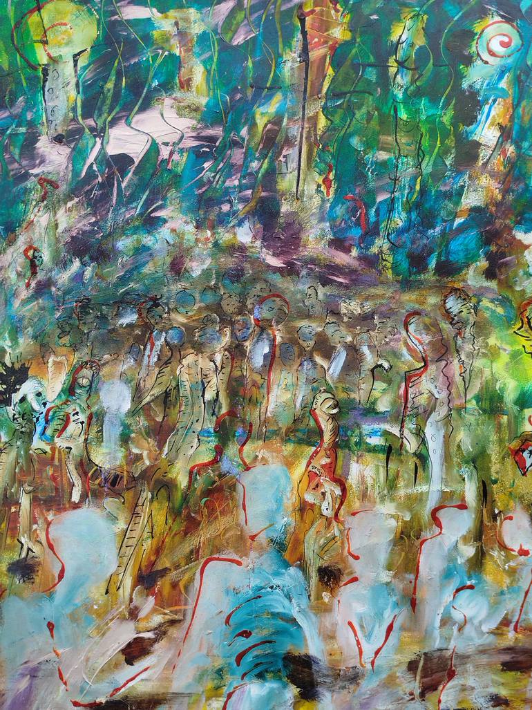 Original Abstract Landscape Painting by Pearse  Gilmore
