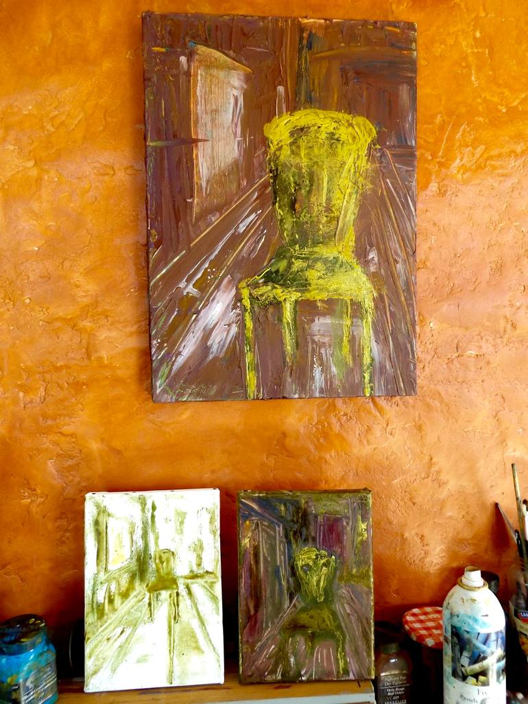 Original Abstract Interiors Painting by Pearse  Gilmore