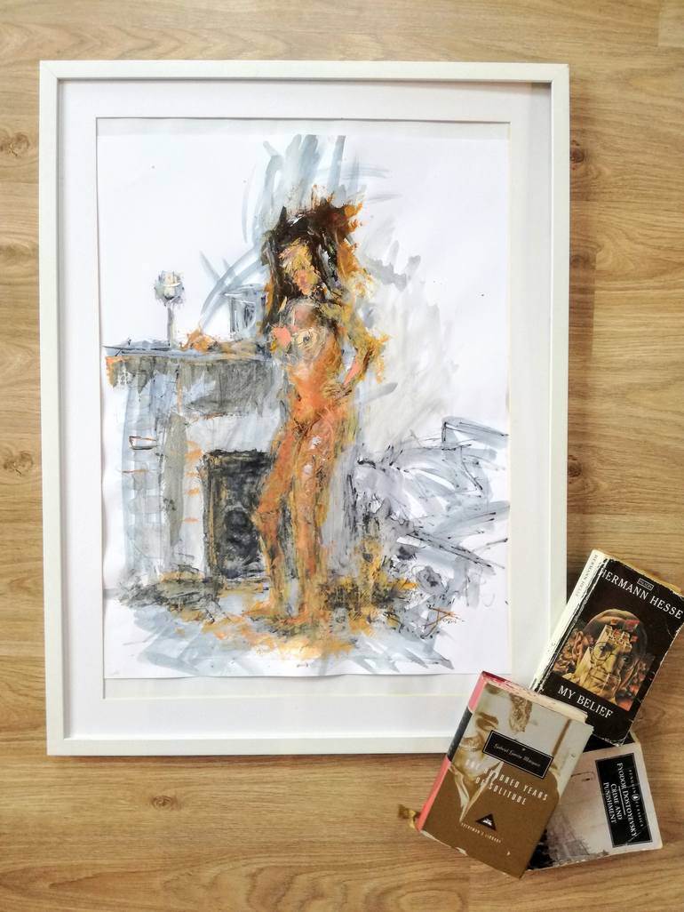 Original Nude Painting by Pearse  Gilmore