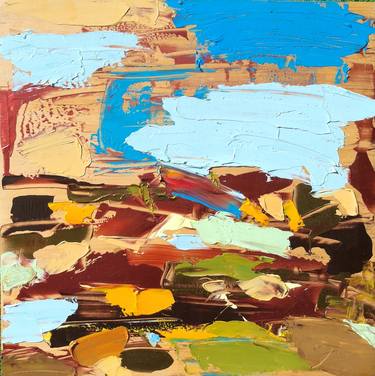 Original Abstract Expressionism Landscape Paintings by Pearse Gilmore