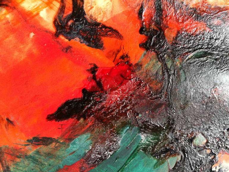 Original Abstract Expressionism Abstract Painting by Pearse  Gilmore