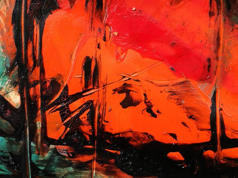 Original Abstract Expressionism Abstract Painting by Pearse  Gilmore