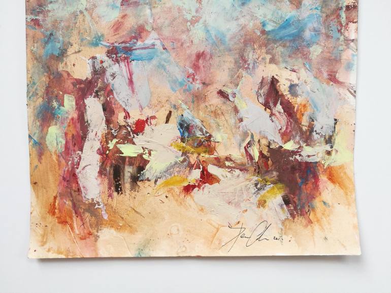 Original Abstract Expressionism Abstract Painting by Pearse  Gilmore