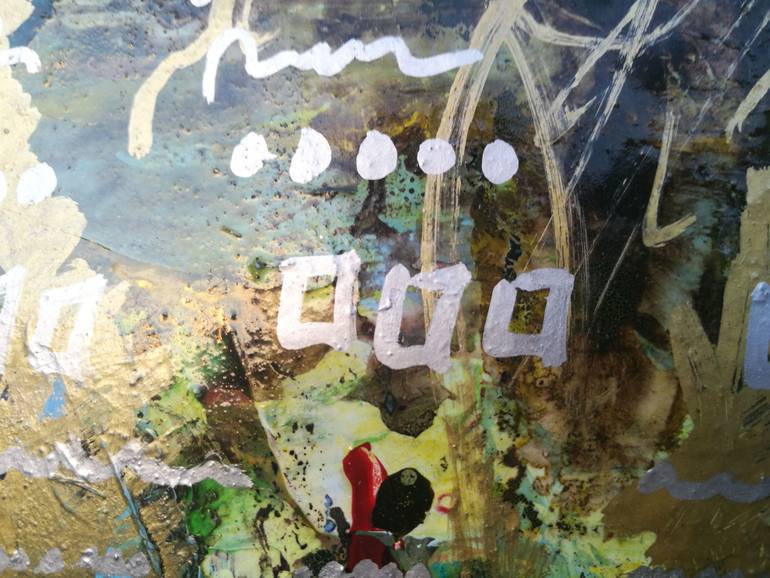 Original Abstract Expressionism Abstract Painting by Pearse  Gilmore