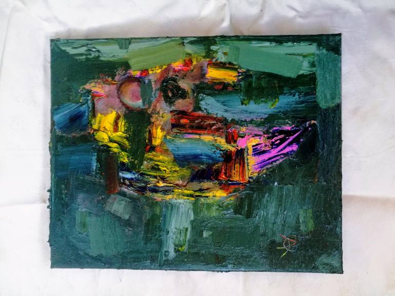 Original Abstract Expressionism Abstract Painting by Pearse  Gilmore