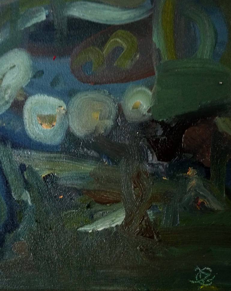 Original Abstract Expressionism Abstract Painting by Pearse  Gilmore