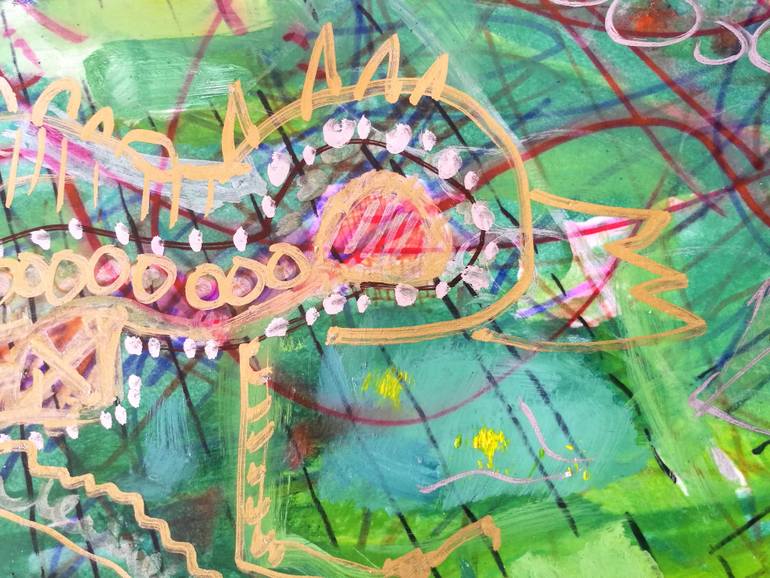 Original Abstract Expressionism Abstract Painting by Pearse  Gilmore