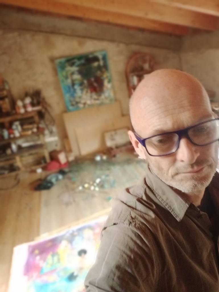 Original Abstract Expressionism Abstract Painting by Pearse  Gilmore