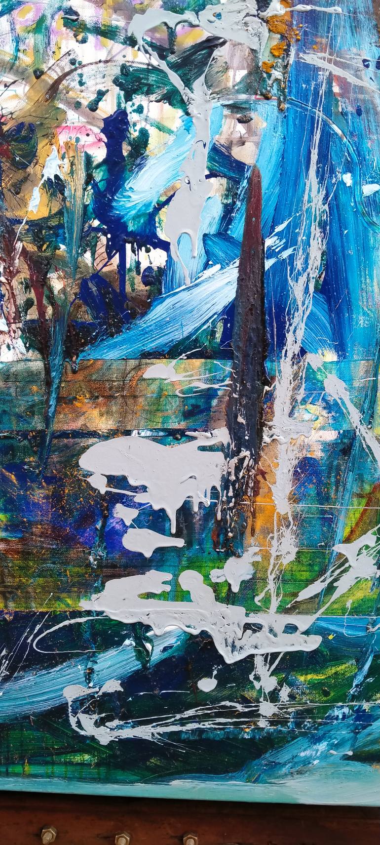 Original Abstract Expressionism Abstract Painting by Pearse  Gilmore