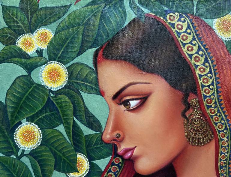 Original Figurative Love Painting by Suparna Dey