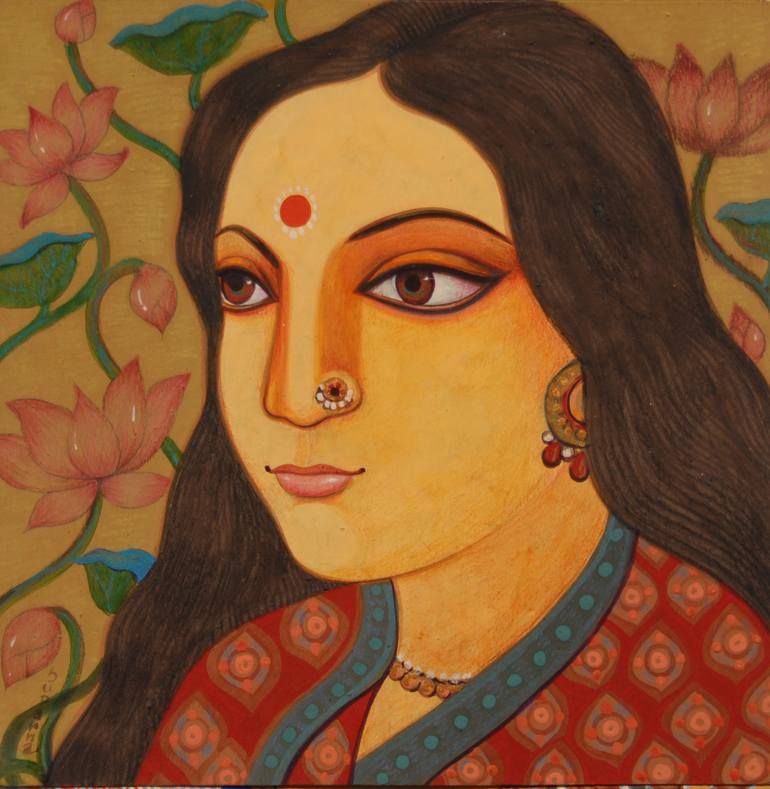 Kamala Painting by Suparna Dey | Saatchi Art