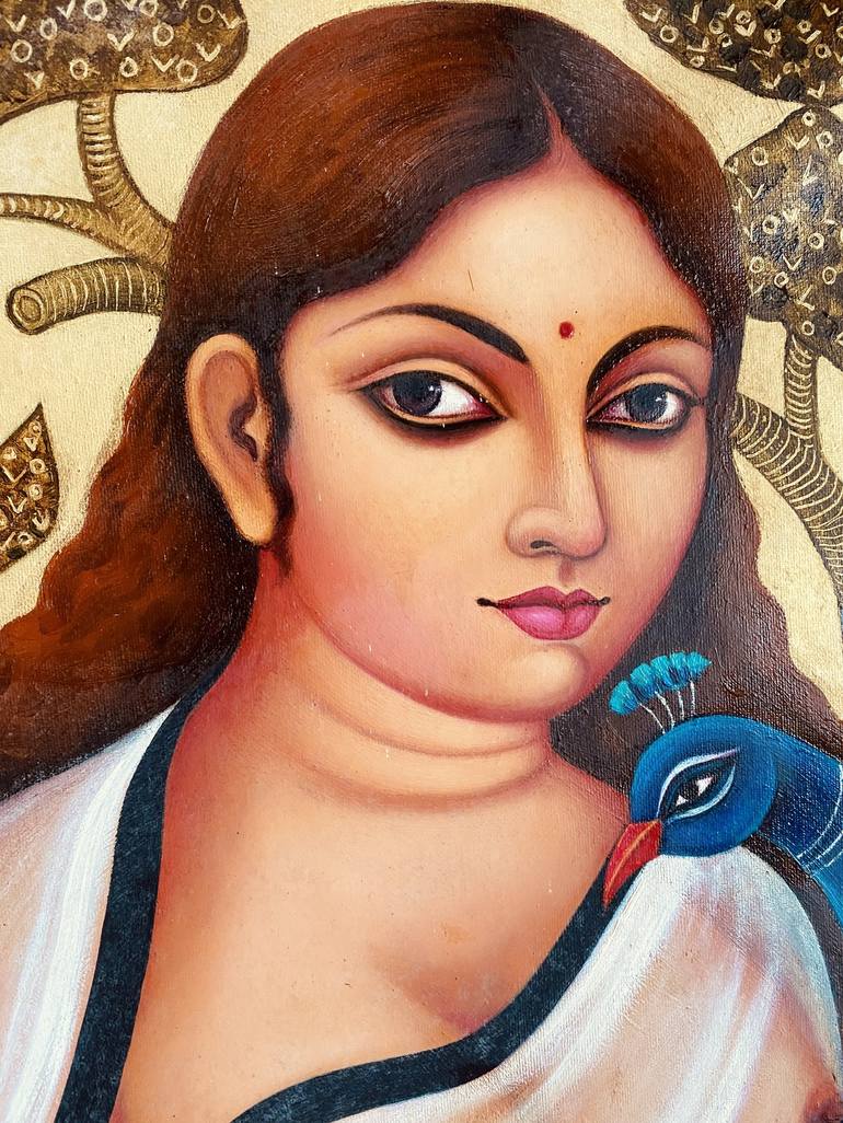 Original Nude Painting by Suparna Dey