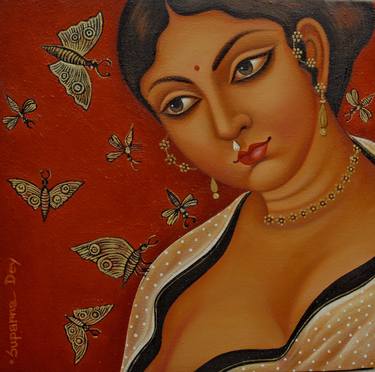 Print of Figurative Health & Beauty Paintings by Suparna Dey
