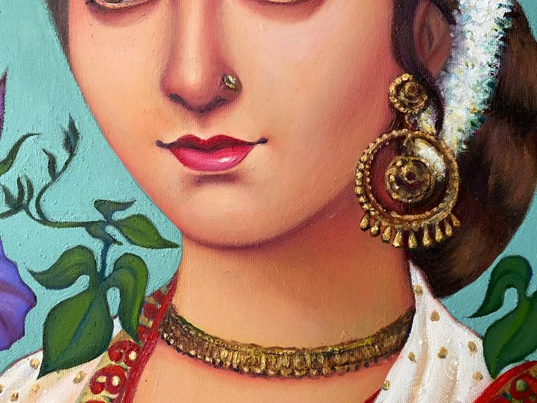 Original Figurative Women Painting by Suparna Dey