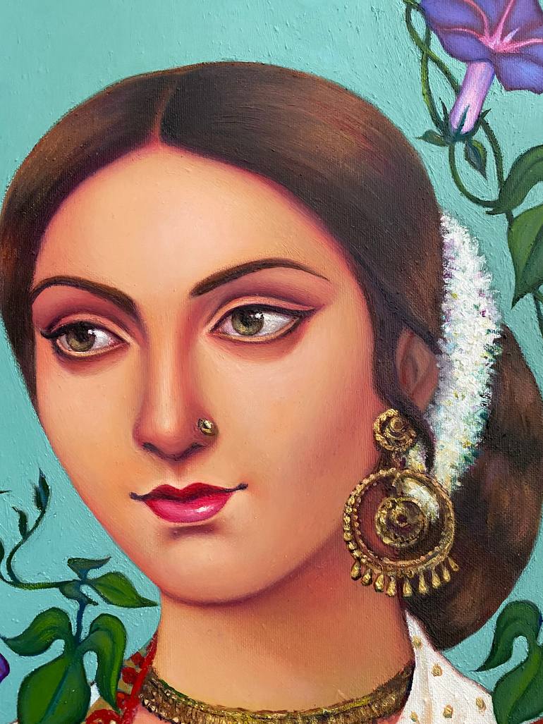 Original Figurative Women Painting by Suparna Dey