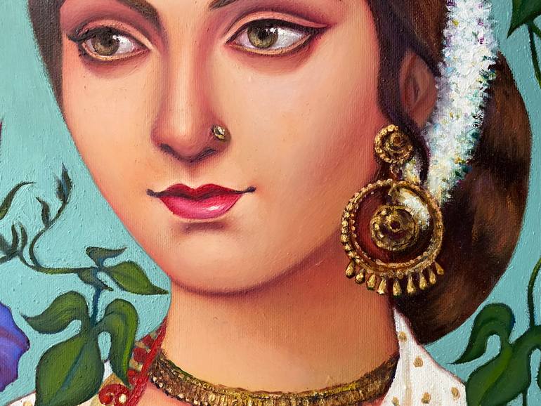 Original Figurative Women Painting by Suparna Dey