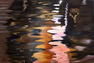 Print of Abstract Water Paintings by Aida Karaeva