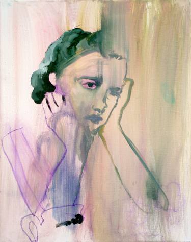 Saatchi Art Artist Sophie Morro; Painting, “Blue Rainbow” #art