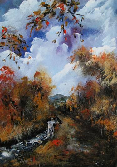 Print of Fine Art Landscape Printmaking by Ludo Sevcik