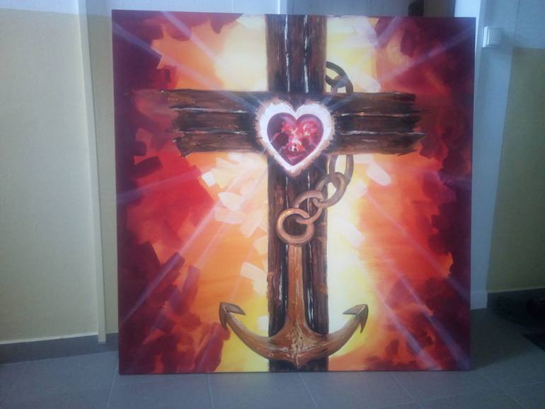 Original Other Religion Painting by Ludo Sevcik