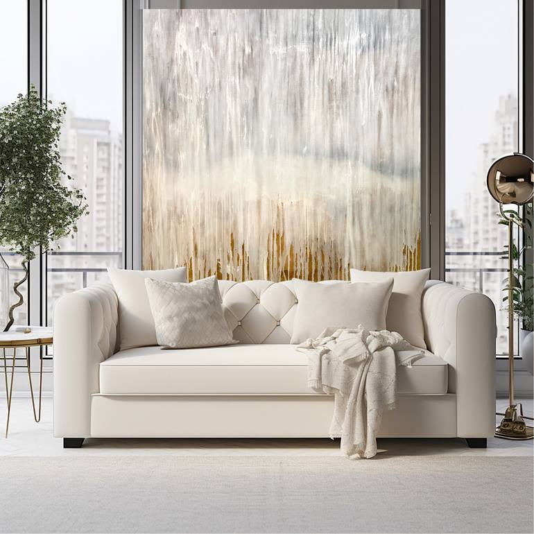 Original Contemporary Abstract Painting by Susan Wolfe Huppman