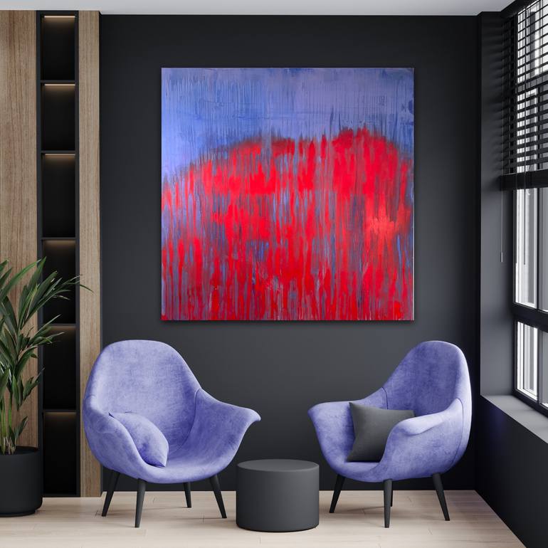 Original Abstract Painting by Susan Wolfe Huppman