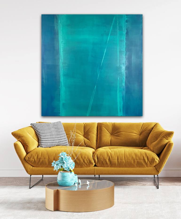Original Contemporary Abstract Painting by Susan Wolfe Huppman