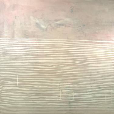 Original Minimalism Abstract Paintings by Susan Wolfe Huppman