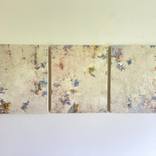 Artifact Triptych by Susan Wolfe Huppman