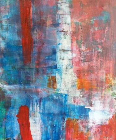 Original Abstract Expressionism Abstract Paintings by Susan Wolfe Huppman