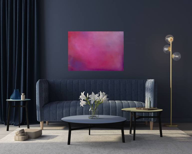 Original Minimalism Abstract Painting by Susan Wolfe Huppman