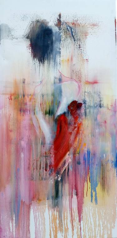 Original Abstract Expressionism Abstract Paintings by Soodam Lee