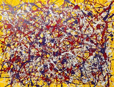 Original Abstract Expressionism Abstract Paintings by Adrian Sibley