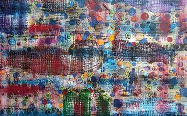 Original Abstract Expressionism Abstract Paintings by Adrian Sibley