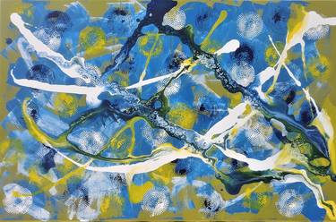 Original Abstract Paintings by Adrian Sibley
