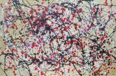 Original Abstract Expressionism Abstract Paintings by Adrian Sibley