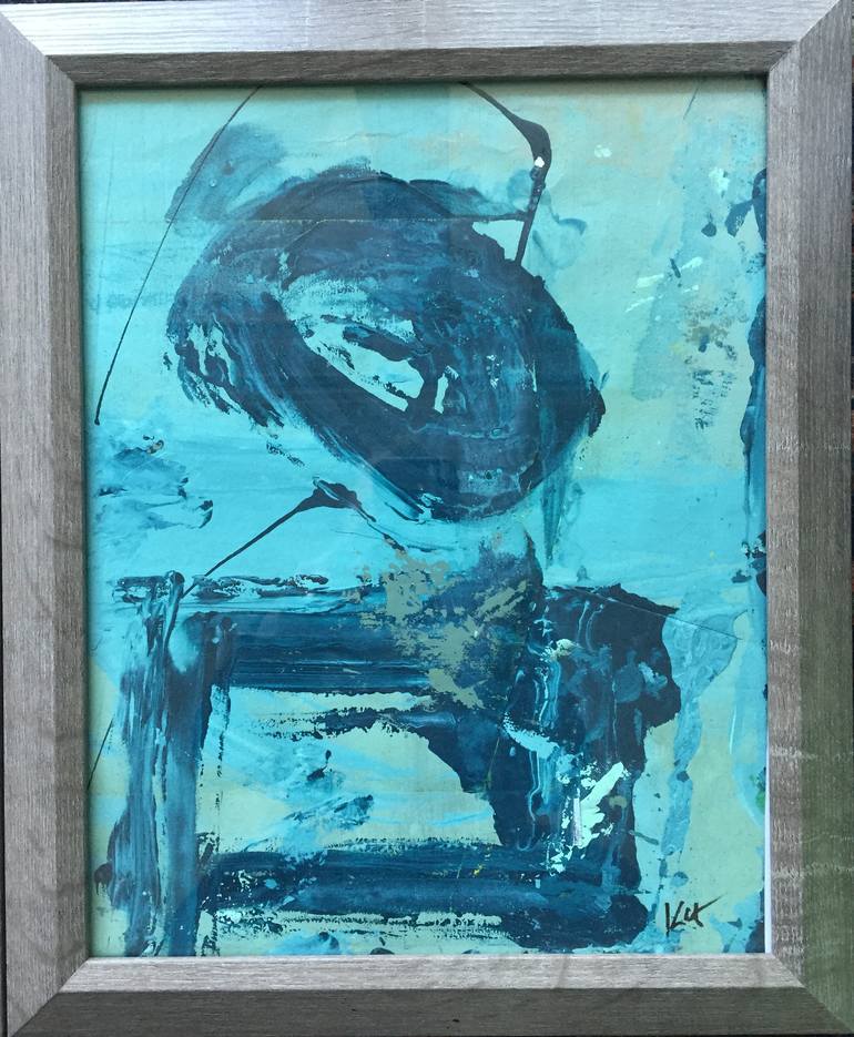 Original Abstract Painting by KATHY FLAMENT