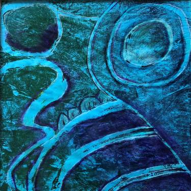 Original Abstract Printmaking by KATHY FLAMENT