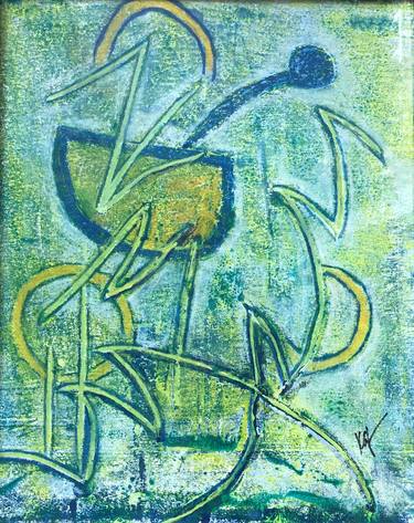 Original Abstract Printmaking by KATHY FLAMENT